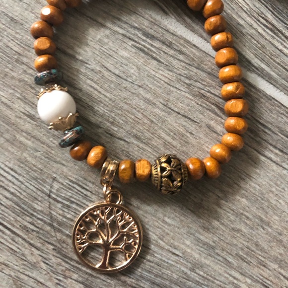 NWOT Bohemian Family Tree Bracelet four piece set - Picture 6 of 8